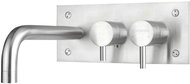 SAPHO MINIMAL pedestal bath mixer, stainless steel MI110 - Tap