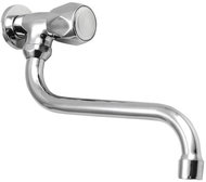 AQUALINE Wall valve 1/2", rotary spout, chrome ZY1812 - Tap