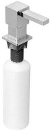SAPHO Zápustný dávkovač mýdla, hranatý, chrom SP011 - Dávkovač mýdla