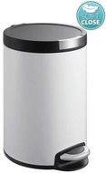 SAPHO ARTISTIC odpadkový koš 5l, Soft Close, bílá DR142 - Rubbish Bin