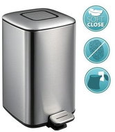 SAPHO REGENT odpadkový koš 12l, Soft Close, nerez mat DR502 - Odpadkový koš