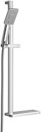 SAPHO KARA sprchová souprava s poličkou, posuvný držák, 740 mm, chrom 1202-26 - Shower Set