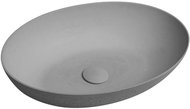 SAPHO FORMIGO betonové umyvadlo, 60x14,5x40,5 cm, šedá                                               - Umyvadlo