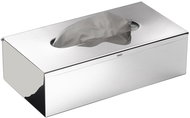Hanging tissue dispenser, 25x7,5x13 cm, polished stainless steel - Storage Container