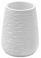 GEDY GEMINI sklenka na postavení, bílá                                                               - Toothbrush Holder
