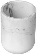 SAPHO BIANCO sklenka na postavení, bílá                                                              - Držák na kartáčky