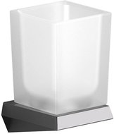 SONIA SOUL glass, chrome - Toothbrush Holder