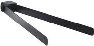 GEDY PIRENEI držák ručníků dvojitý otočný, 350mm, černá mat                                          - Towel Rack
