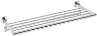 SAPHO X-ROUND polička na ručníky výklopná s háčky 650mm, chrom                                       - Towel Rack
