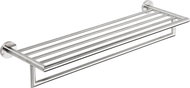 SAPHO X-STEEL towel rack with trap, brushed stainless steel - Towel Rack