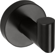 SAPHO X-ROUND BLACK háčik, čierny - Háčik do kúpeľne
