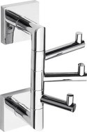 SAPHO X-SQUARE swivel triangle, chrome - Bathroom Hook