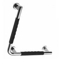 SAPHO Handle 90° with anti-slip RIGHT, stainless steel - Handrail