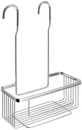 SAPHO SMART police do sprchy závěsná, na baterii, 260x380x200 mm, nerez                              - Bathroom Shelf