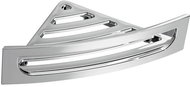 GEDY Corner shower shelf with trap, 230x75x230 mm, round, ABS/chrome - Bathroom Shelf