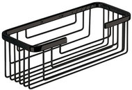 GEDY SMART shelf, 252x86x102mm, black matt - Bathroom Shelf