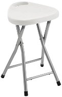 GEDY Kúpeľňová stolička 30 × 46,5 × 29,3 cm, biela - Stolička