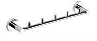 SAPHO X-ROUND E trapeze with 5 hangers 395mm, chrome - Bathroom Hook