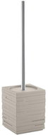GEDY QUADROTTO Toilet brush for standing, tortora - Toilet Brush
