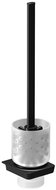 SONIA ZEN wall-mounted toilet brush, black - Toilet Brush