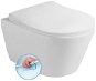 Sapho 100314 AVVA Rimless Függő WC csésze, 35,5×53 cm, fehér - WC csésze