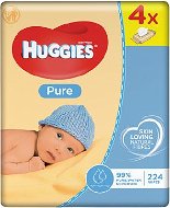 HUGGIES Pure Quatro Pack (4x56 db) - Popsitörlő