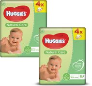 HUGGIES Natural Care Quatro Pack 2× (4× 56 ks) - Detské vlhčené obrúsky