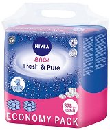 NIVEA BABY Fresh & Pure 6x 63db - Popsitörlő