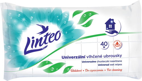 LINTEO Vlhčené ubrousky univerzální (40 ks) - Čisticí ubrousky - Hlavní obrázek