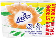 LINTEO Super Strong Küchenrolle 16 m - 3 Stück - Küchentücher