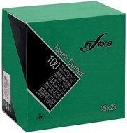 INFIBRA 25 × 25 cm green 100 pcs - Paper Napkins
