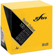 INFIBRA 25 × 25 cm yellow 100 pcs - Paper Napkins