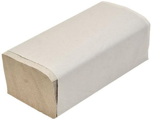 ALLSERVICES paper towels ZZ gray, 34 g / m2, 4600 pcs - Hand Paper Towels - Main image