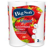 BIG SOFT Gigant 2 × 80 - Konyhai papírtörlő