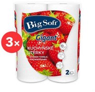 BIG SOFT Gigant (3× 2 ks) - Kuchynské utierky