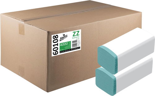 LINTEO ZZ Economy zelené 4000, 20× 200 ks - Papírové ručníky - Hlavní obrázek