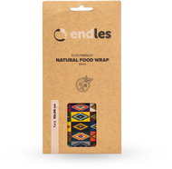 ENDLES by Econea reusable waxed napkin ethnic pattern 1 piece - Eco Paper Napkins