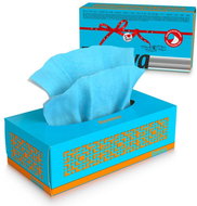 RENOVA paper handkerchiefs blue (80 pcs) - Tissues
