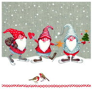 Sponge Napkins Elves - Paper Napkins