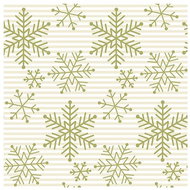 Goba Napkins Flakes gold - Paper Napkins