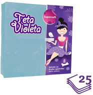Papírové ubrousky VIOLETA 2vrstvé modré 25 ks - Papírové ubrousky