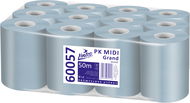 LINTEO PK MIDI Grand újrahasznosított 50 m, 12 db, kék - Kéztörlő papír