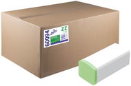 LINTEO ZZ Grand 3000 újrahasznosított, 20×150 db, zöld - Kéztörlő papír