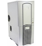 Case CHIEFTEC DX-01SL-D-U, stříbrná, 360W i pro P4, USB kit - PC-Gehäuse