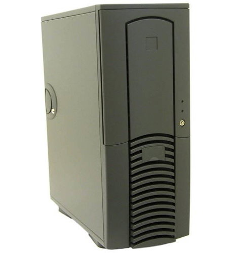 Case CHIEFTEC DX-01B-D-U, černá, 360W i pro P4, USB kit - PC Case - Main image