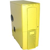 Case CHIEFTEC DX-01YL-D-U, žlutá, 360W i pro P4, USB kit - PC Case