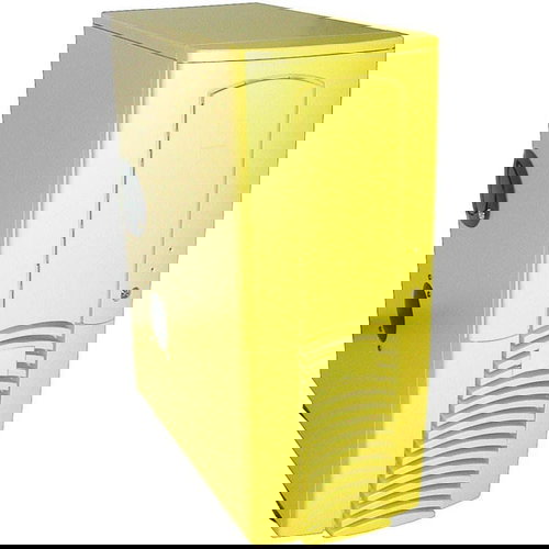 Case CHIEFTEC DX-01YL-D-U, žlutá, 360W i pro P4, USB kit - PC Case - Main image