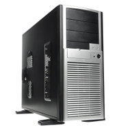 MidiTower Chieftec SH-01B-B-SL Black-Silver - PC Case
