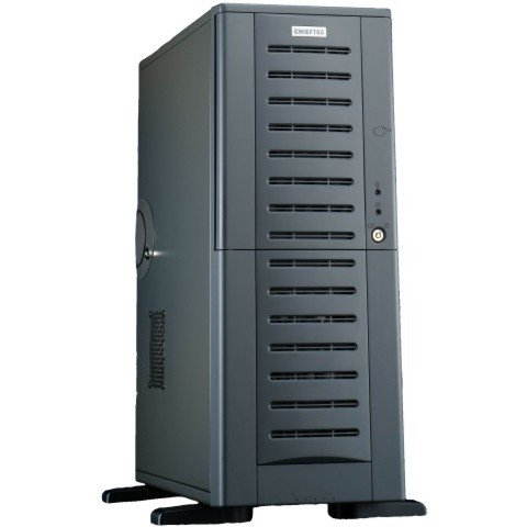 CHIEFTEC BigTower LBX-01B-B-B-410, černý (black), 400W, USB/ FW/ audio - PC Case - Main image