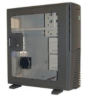 CHIEFTEC SPX-02B-F, černá bočnice, průhledná bočnice, 8cm ventilátor, filtr - PC Case